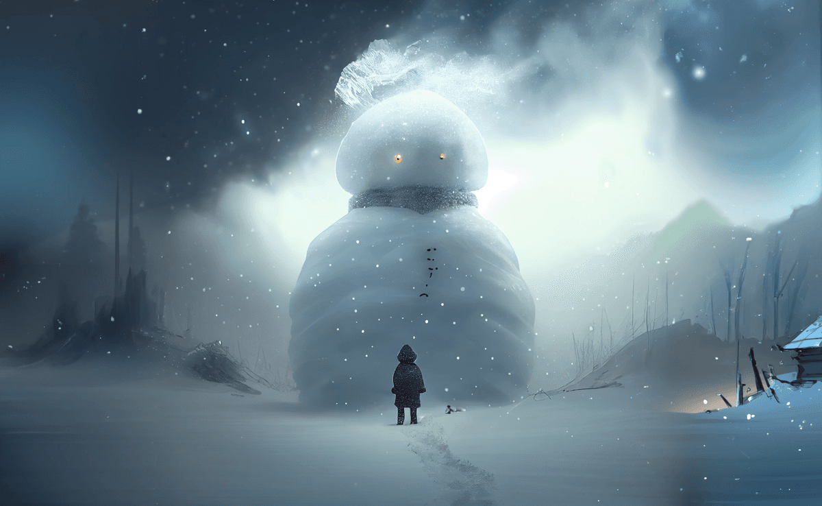 Landscapes — AI artwork by Josh Auriemma (snowstorm)