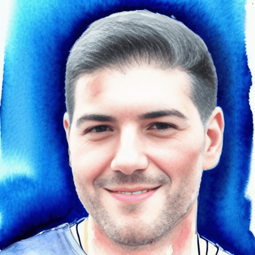 Selfies — AI artwork by Josh Auriemma (00052-1858399418-joshauriemma portrait, modern trendy clothes, watercolor painting --ar 3_4 --test)