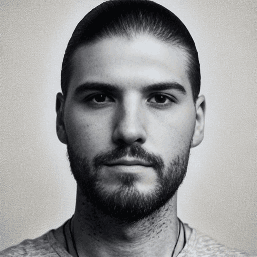 Selfies — AI artwork by Josh Auriemma (00074-2487799463-joshauriemma, man bun, portrait photo headshot, sharp focus, elegant, render, octane, detailed, award winning photography, maste)