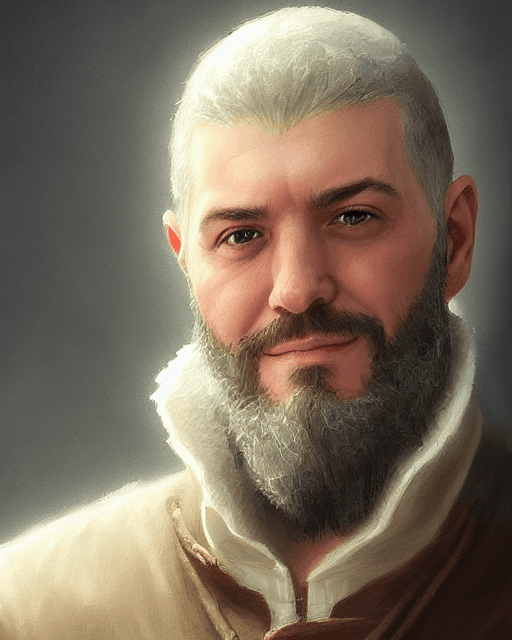 Selfies — AI artwork by Josh Auriemma (00194-238284829-a _ fantasy _ style _ portrait _ painting _ of joshauriemma, engineer rpg dnd oil _ painting _ unreal _ 5 _ daz. _ rpg _ portrai)