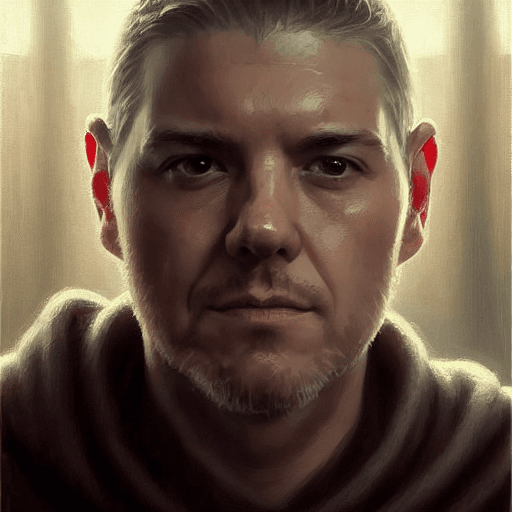 Selfies — AI artwork by Josh Auriemma (00204-2937323106-joshauriemma as a jedi knight, oil on canvas, masterpiece, hi-fructose, artgerm , half body, Norman rockwell, craig mullins, noa)